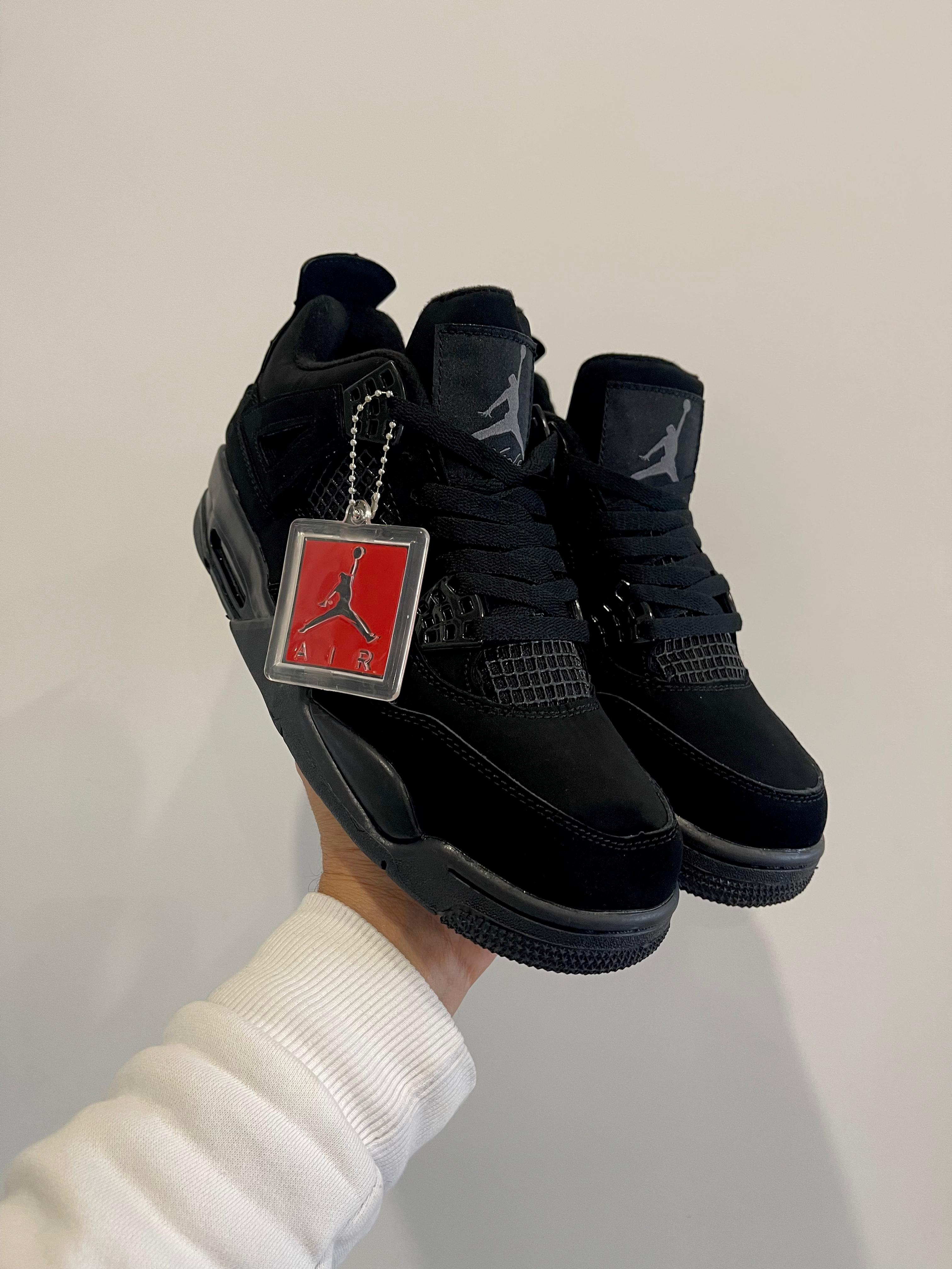 Zapatillas Nike Air Jordan 4 - Negro
