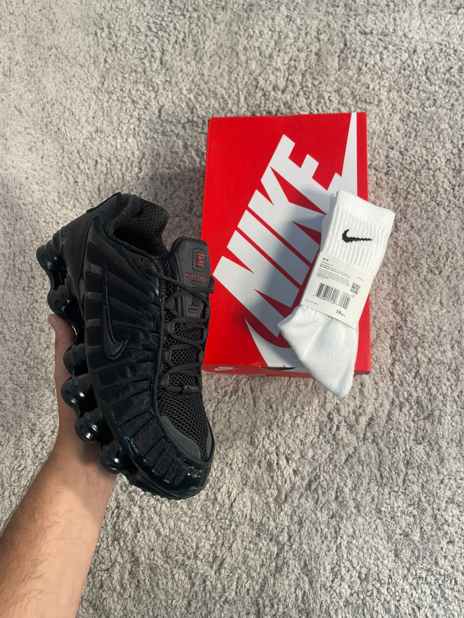 Zapatillas Nike Shox TL - Negro