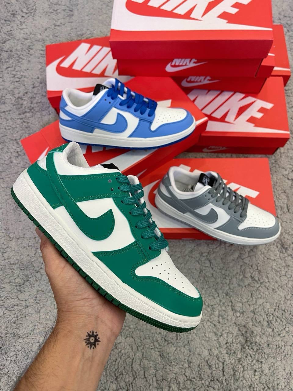 Zapatillas Nike Dunk Low verdes
