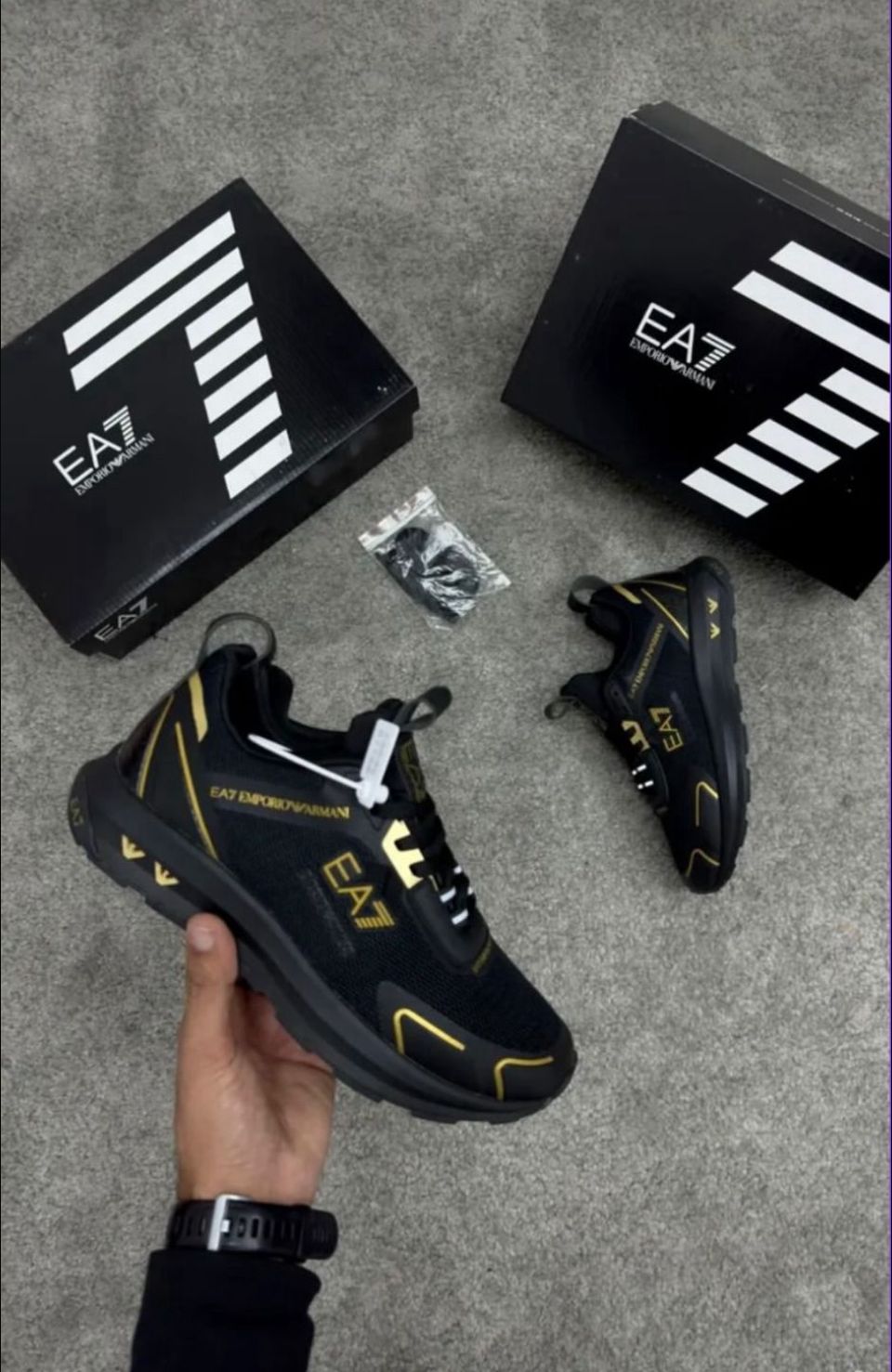 Zapatillas EA7 - Negro con Dorado