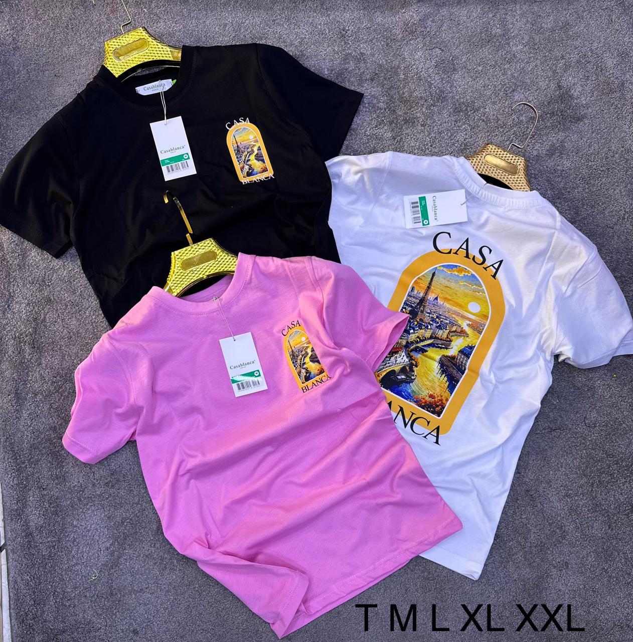 Camiseta Casa Blanca - Rosado