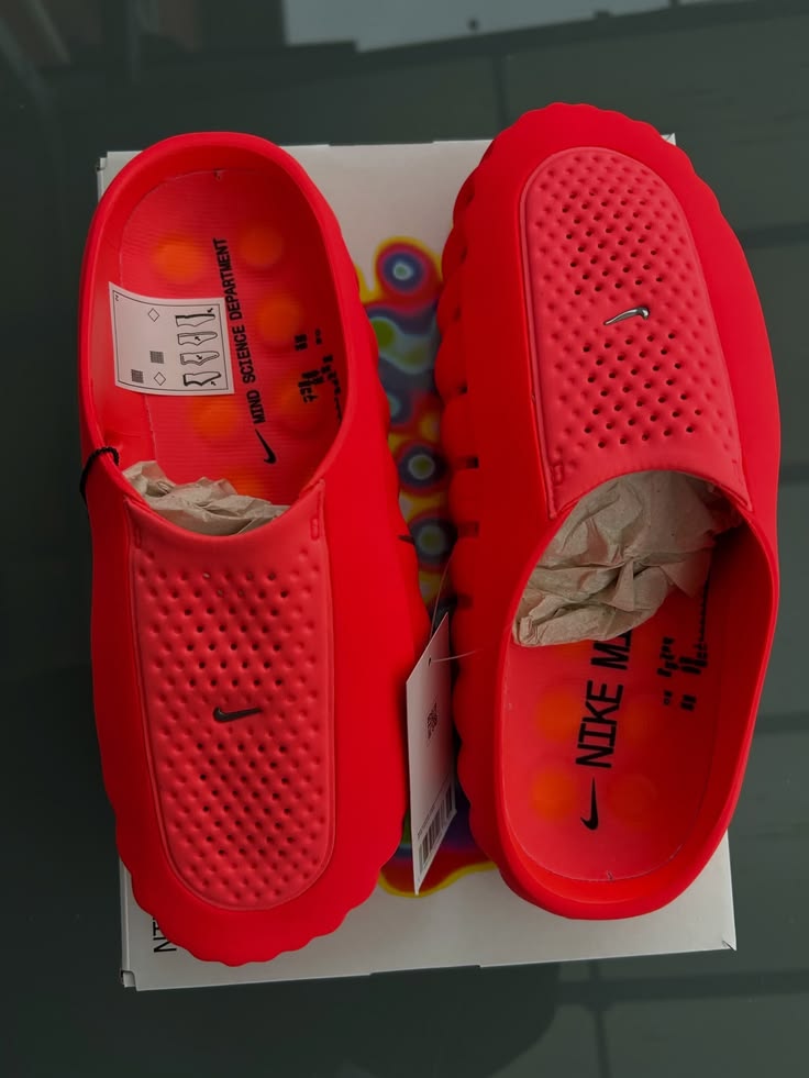Chanclas Nike - Rojo