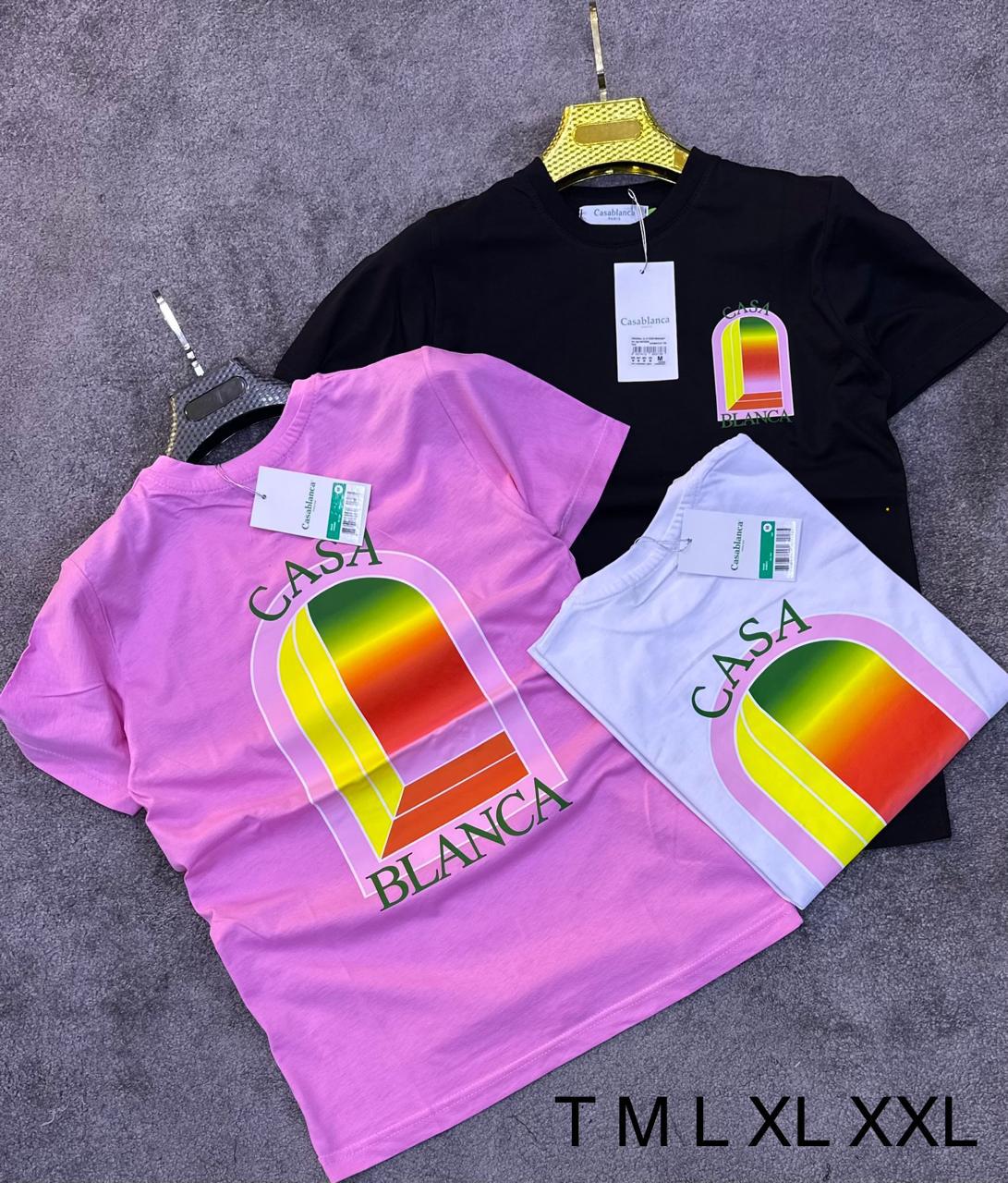 Camiseta Casa Blanca - Rosado