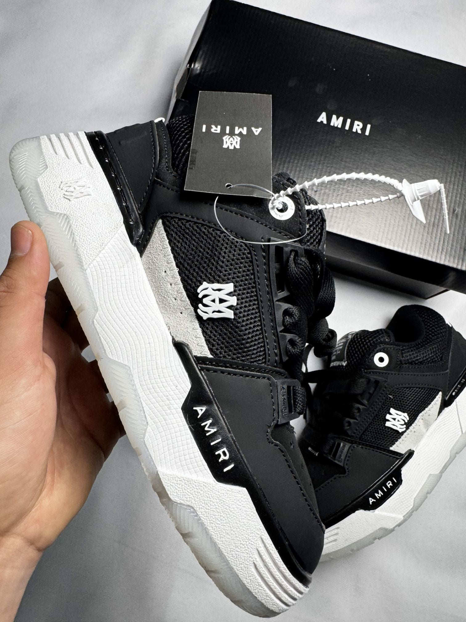 Zapatillas Amiri - Negro con Gris