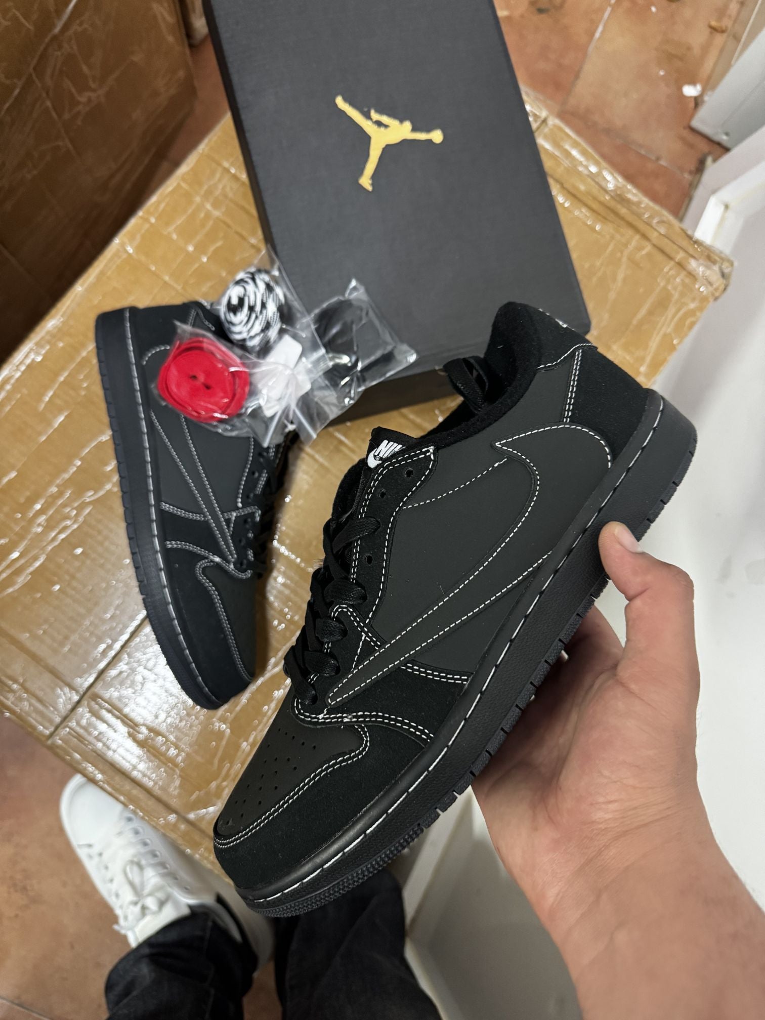 Air Jordan 1 Low - Negro