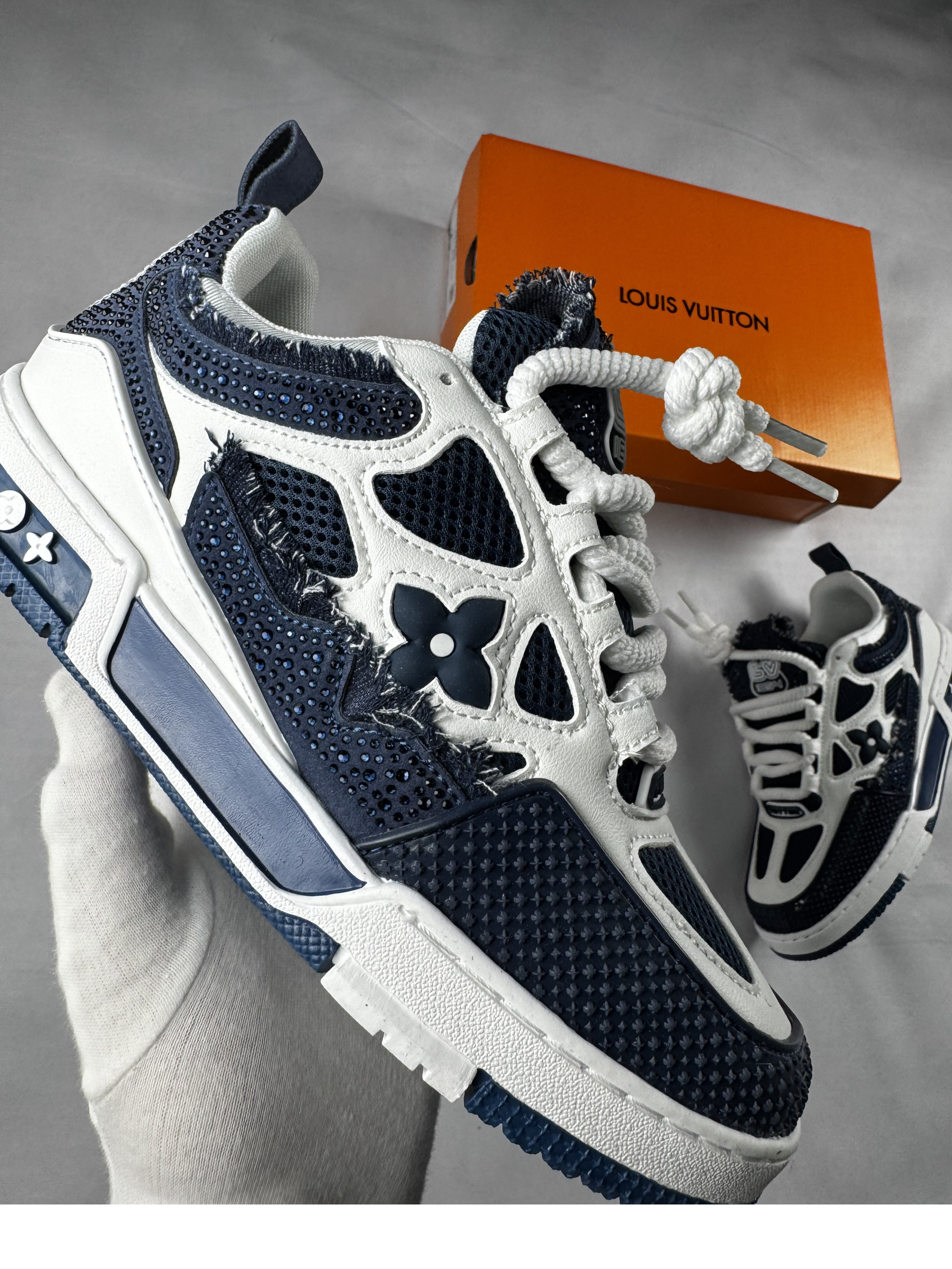 Louis Vuitton SKATE - Blanco con Azul