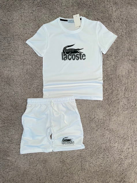 Conjunto Lacoste - Blanco