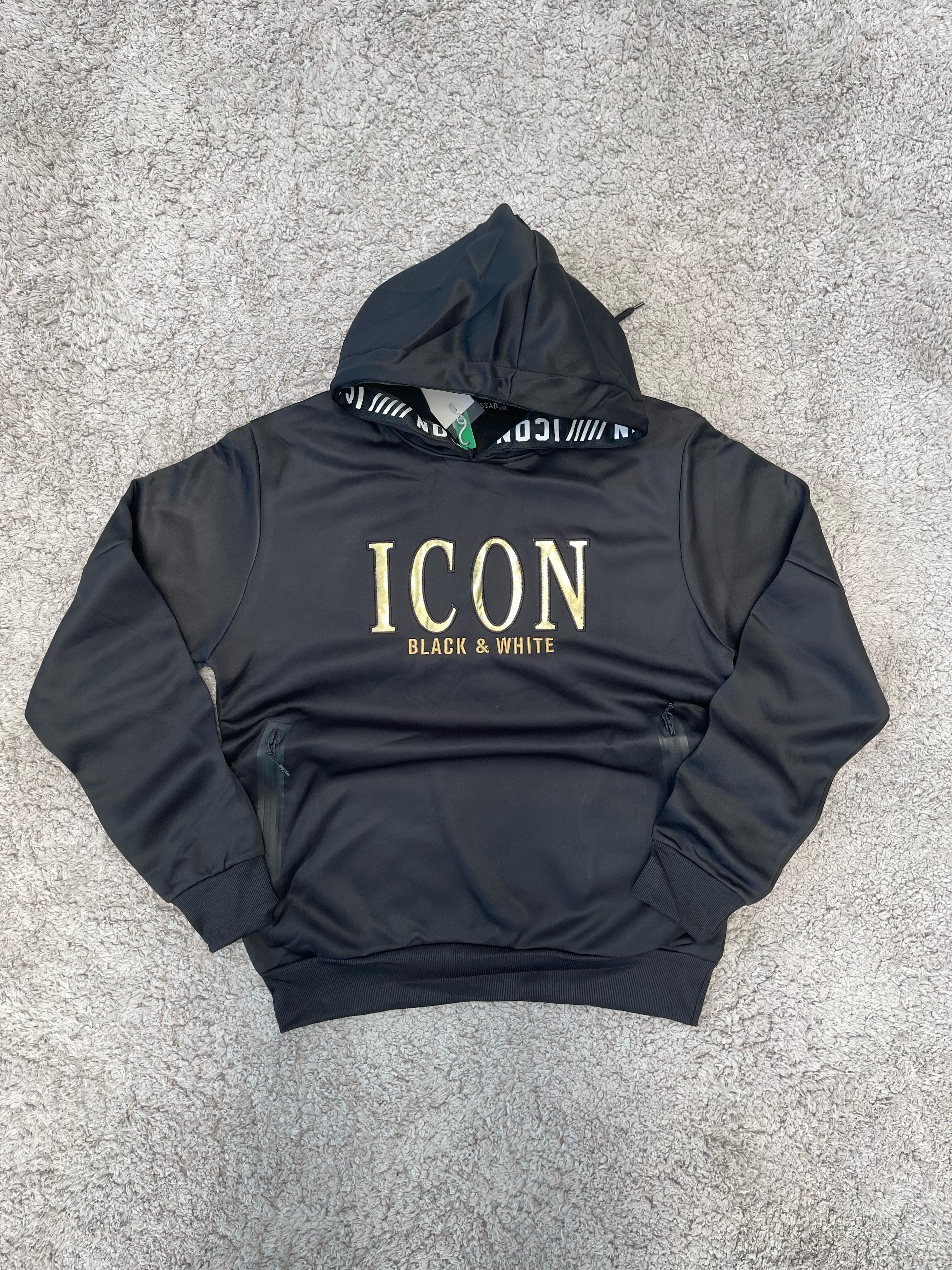 Sudadera Icon - Negro