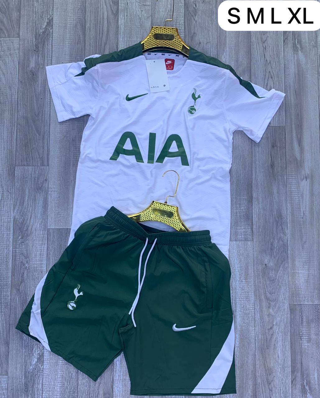 Conjunto de Verano Nike - Blanco con Verde