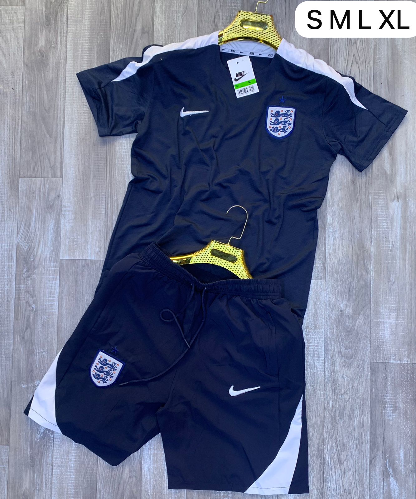 Conjunto de Verano Nike - Blanco con Negro
