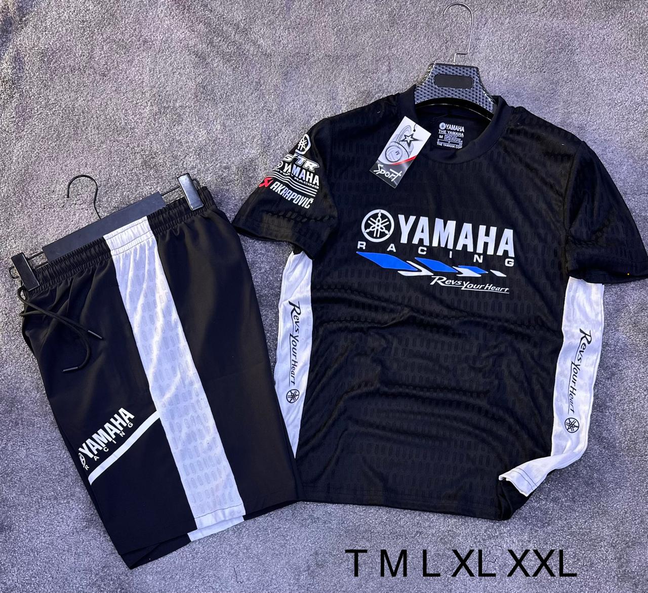 Conjunto de Verano Yamaha - Blanco con Negro