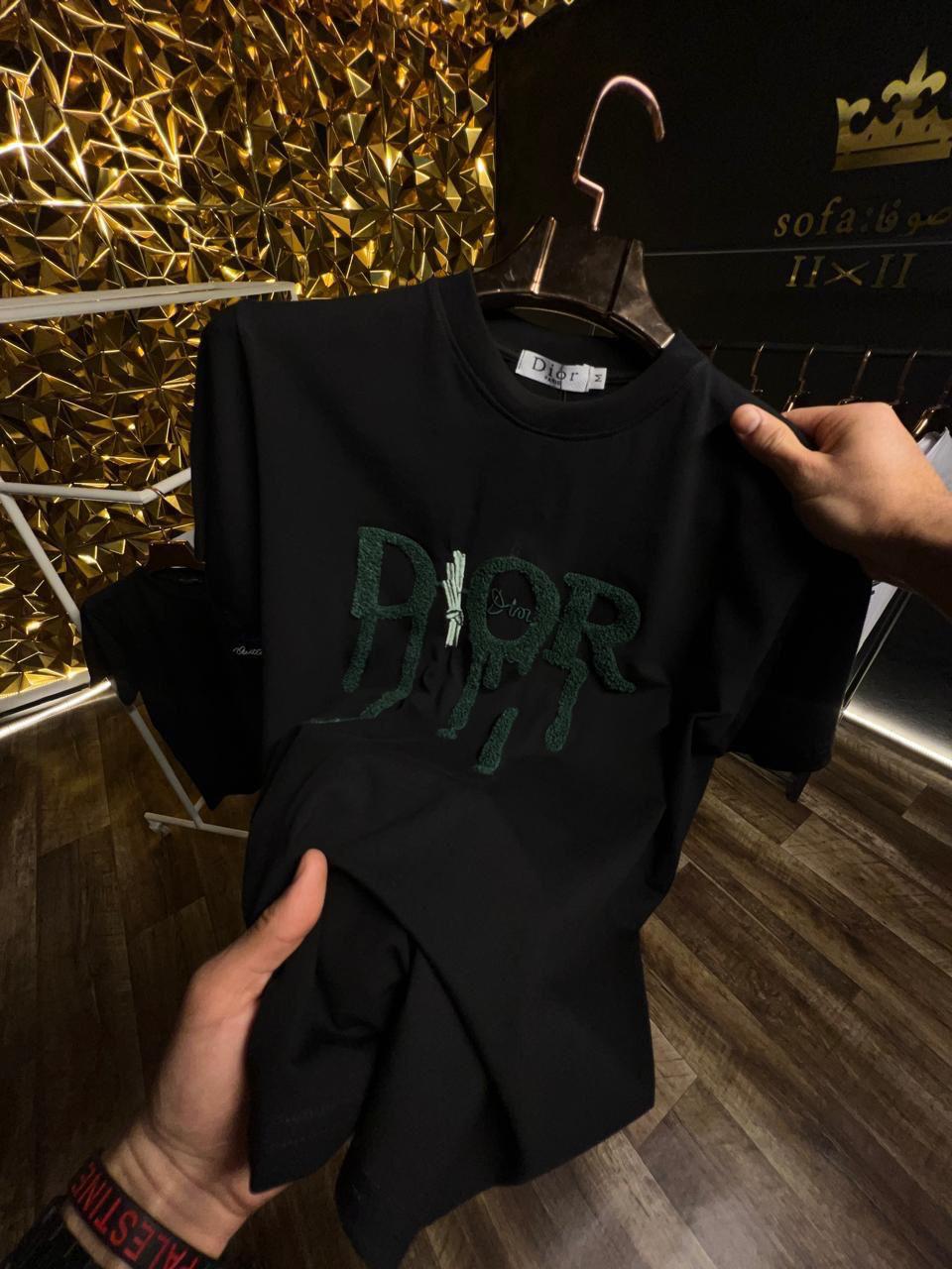 Camiseta Dior - Negro