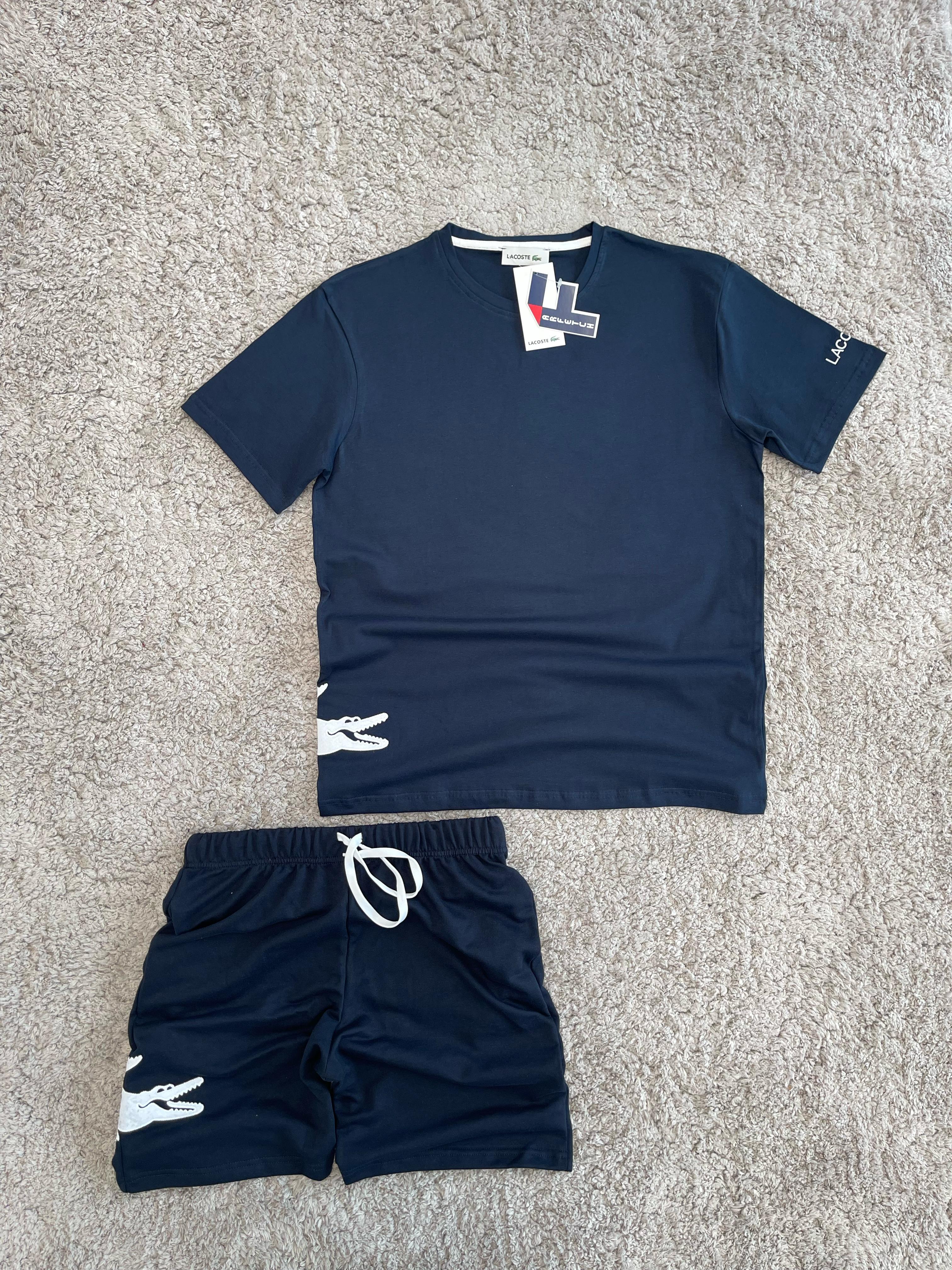 Conjunto Lacoste -  Azul