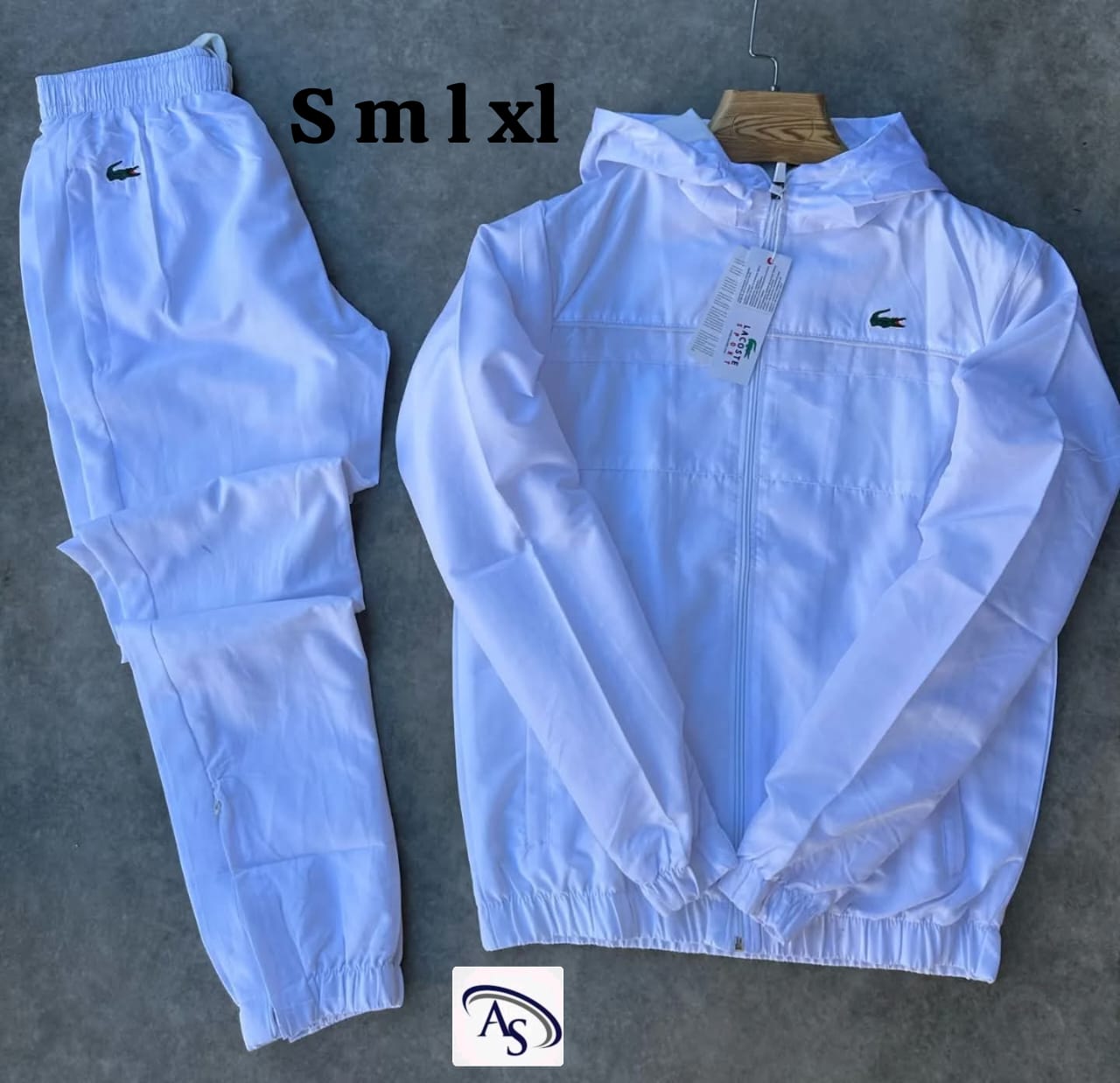 Conjunto Lacoste - Blanco