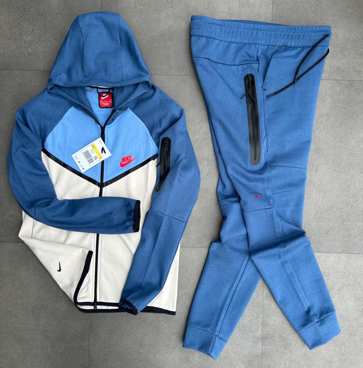 Conjunto Nike - Azul con Blanco