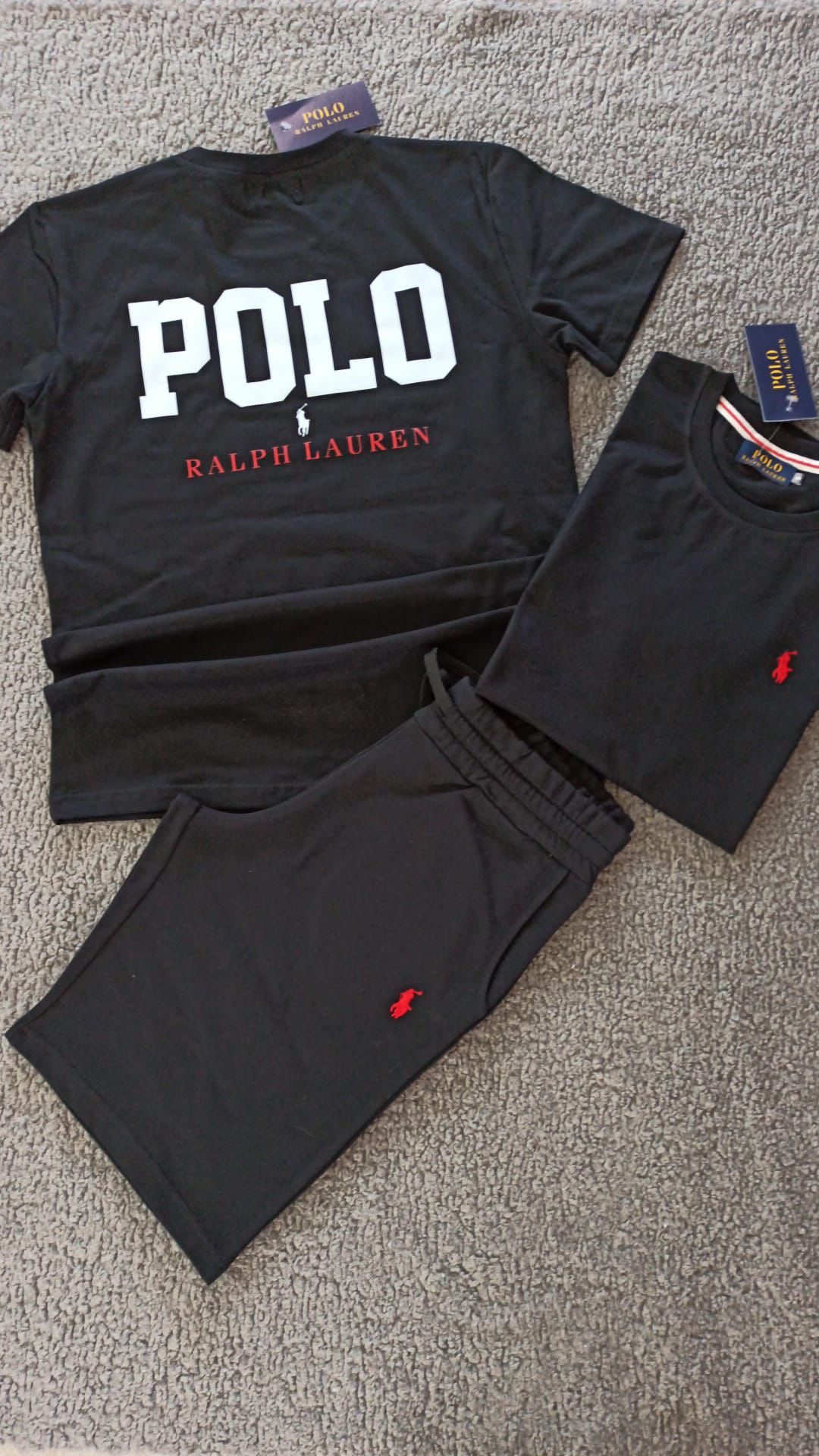 Conjunto Polo - Gris