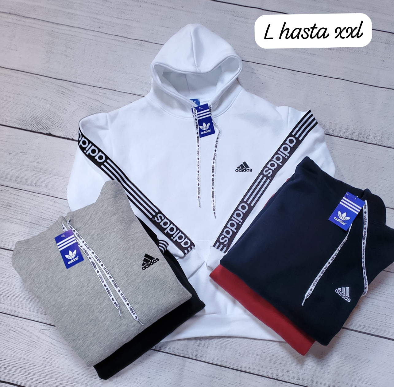 Sudadera Adidas Gris