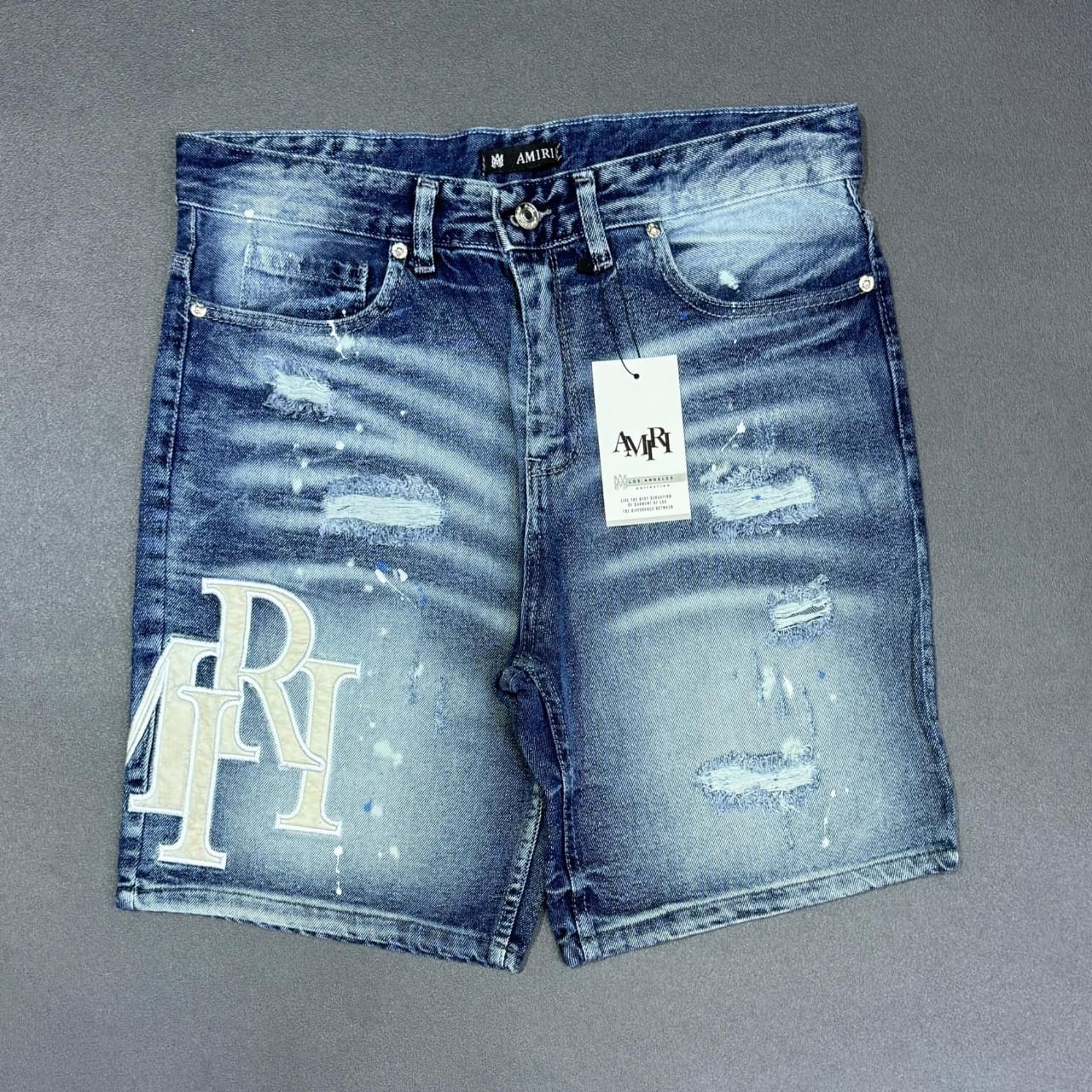 Pantalones Cortos Amiri - Azul