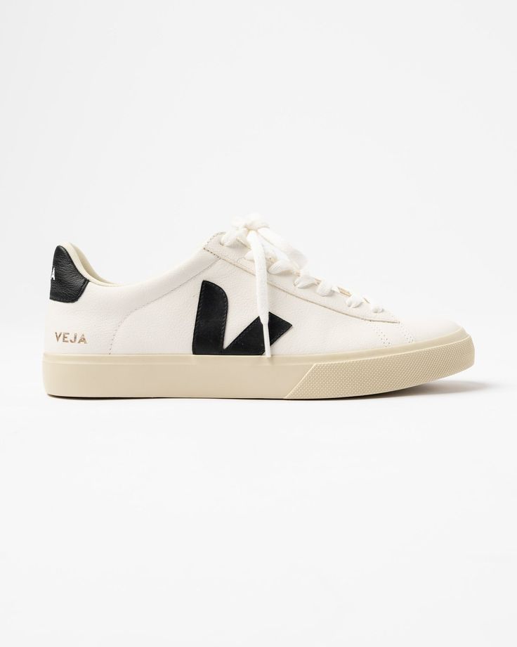 Zapatillas Veja - Blanco con Negro