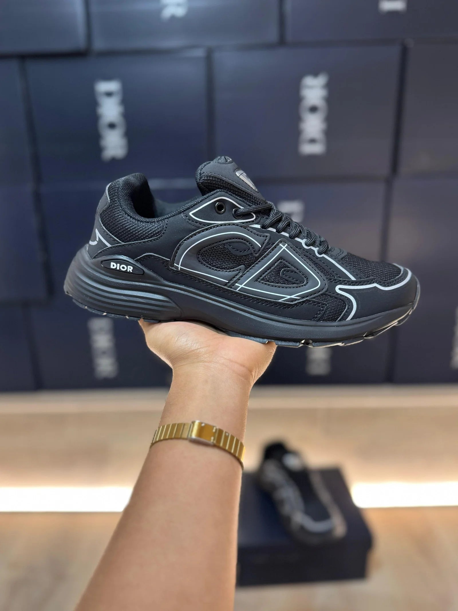 ZAPATILLA DIOR B30 - Negro