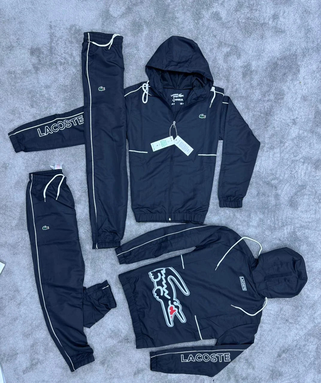 Chandal Lacoste - Negro