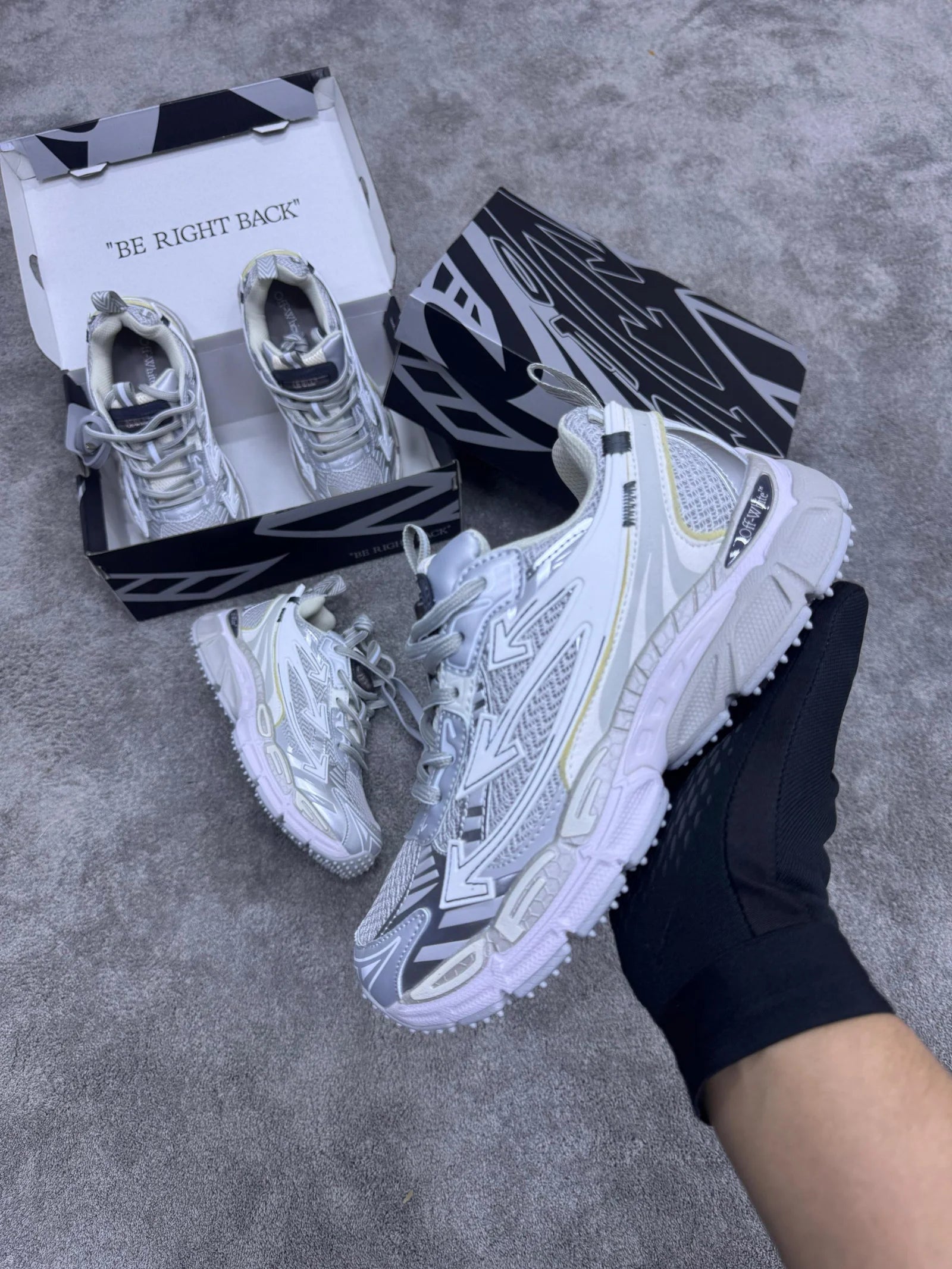 ZAPATILLA OFF-WHITE Be Right - Gris