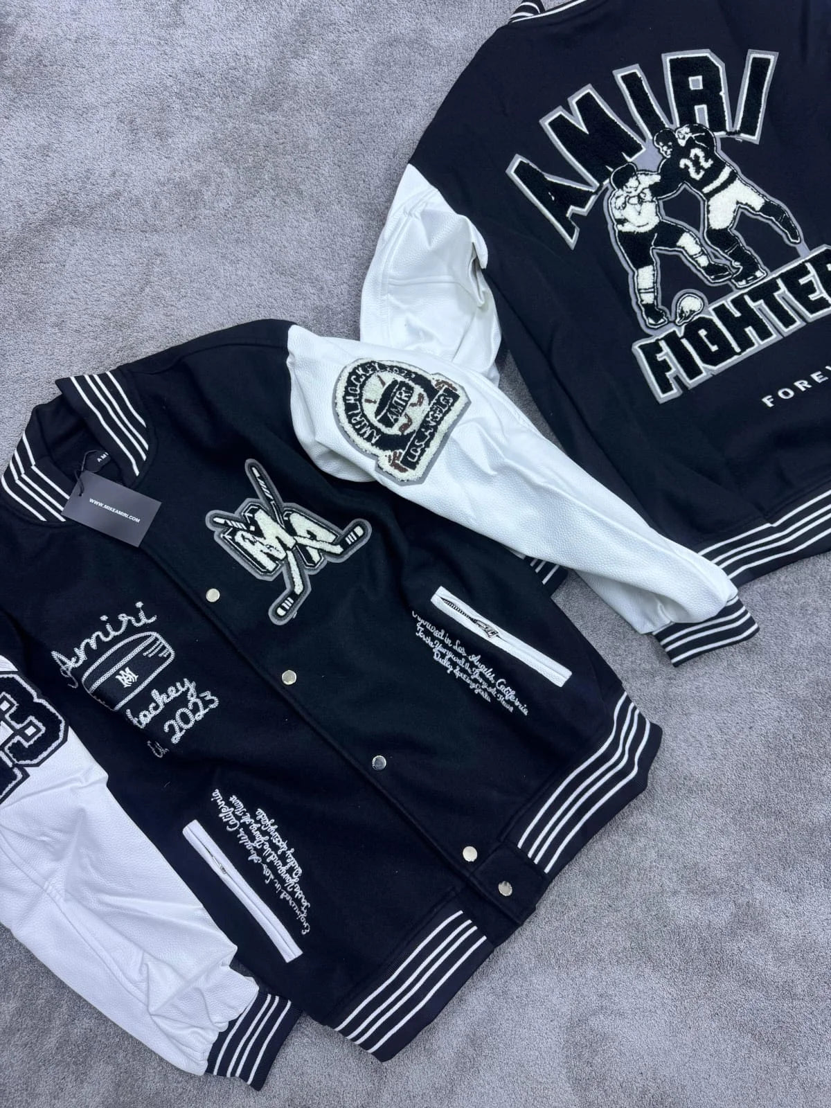 CHAQUETA AMIRI - Negro