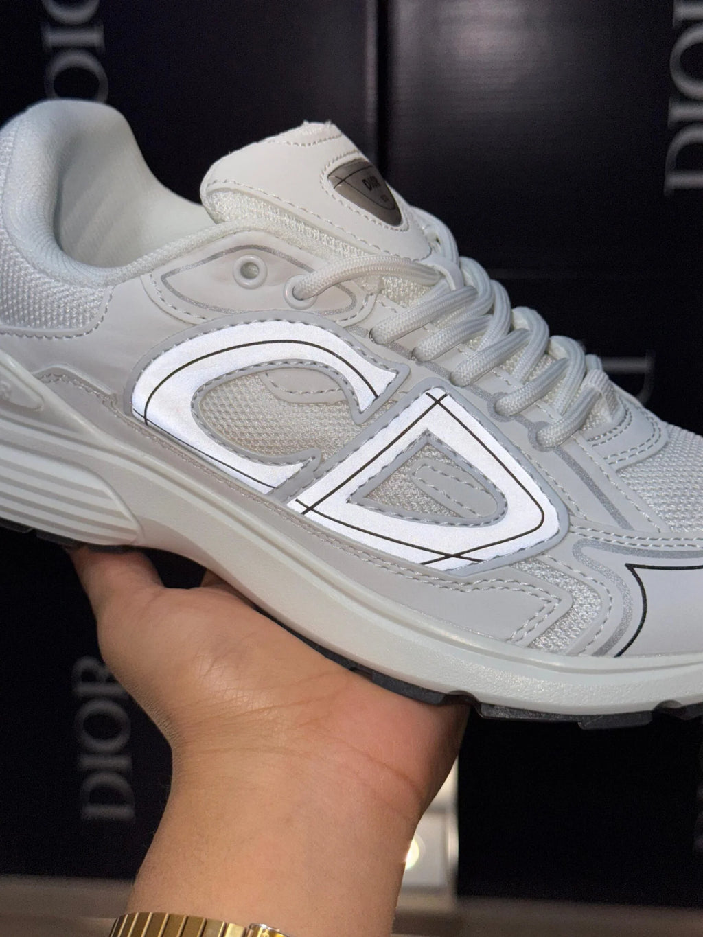 ZAPATILLA DIOR B30 - Gris