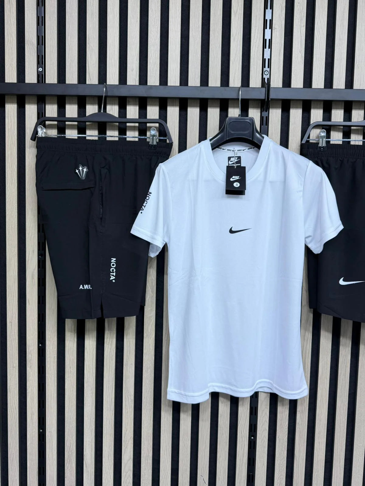 CONJUNTO NIKE x NOCTA - Blanco con Negro