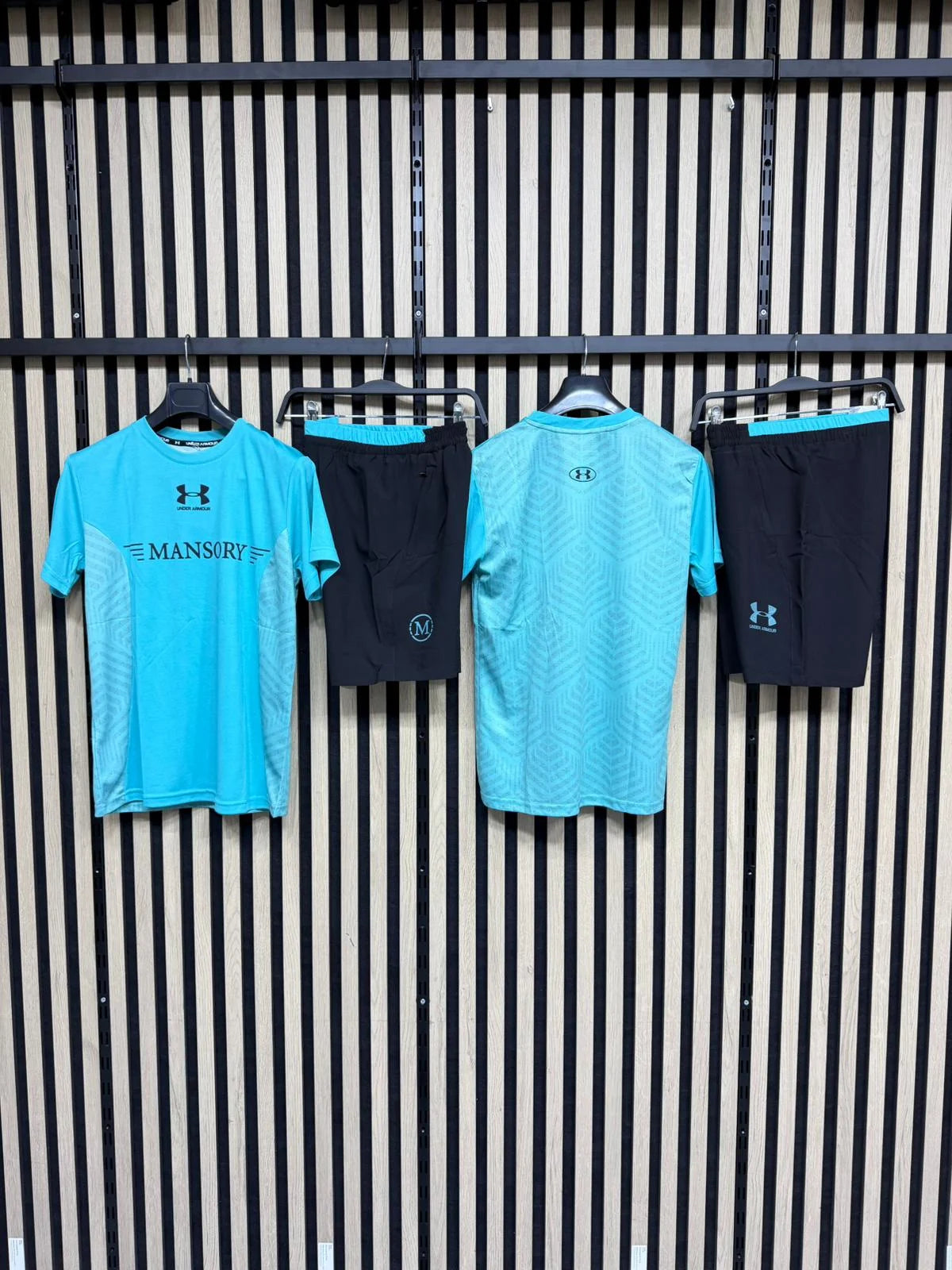 ACONJUNTO MANSORY x UNDER ARMOUR - Azul con Negro