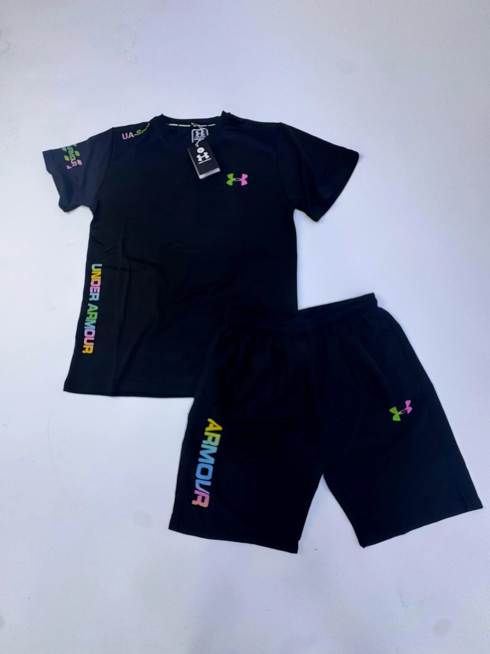 CONJUNTO UNDER ARMOUR - Negro