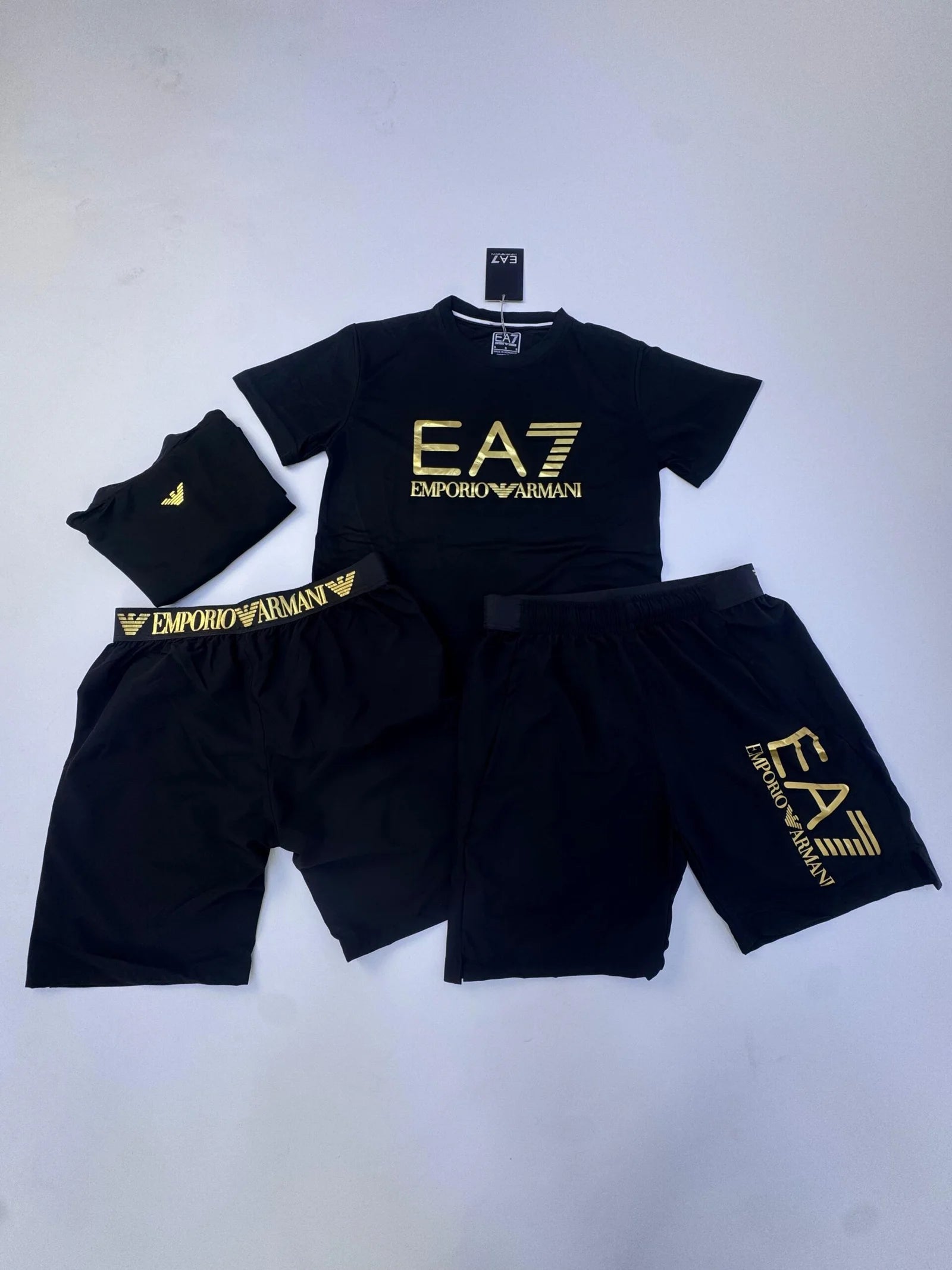 CONJUNTO EMPORIO ARMANI EA7 - Negro