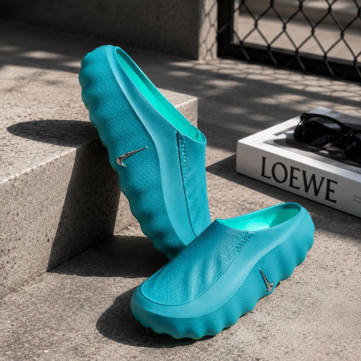 Zapatillas Nike Calm Mule - Azul