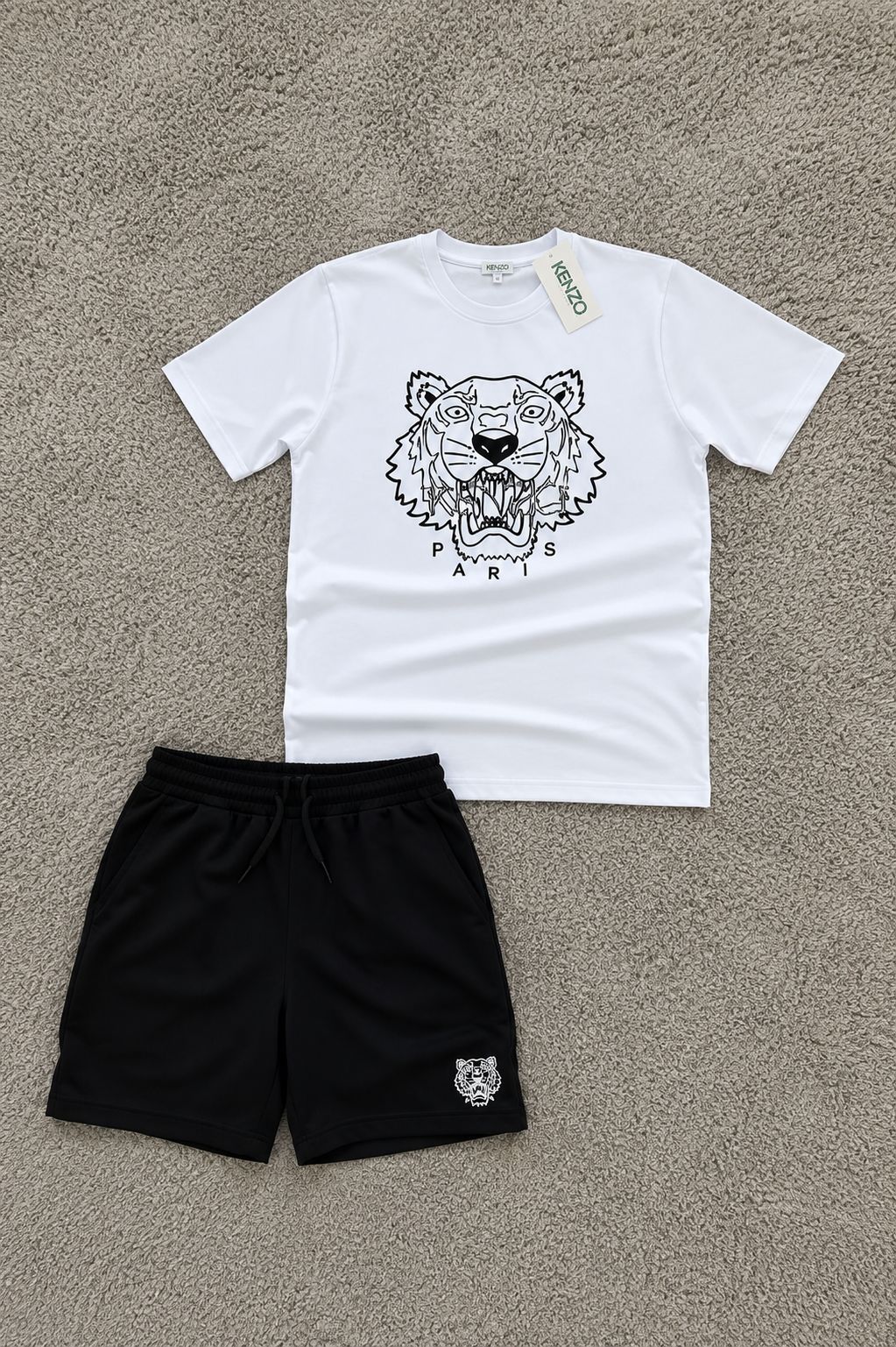 Conjunto Kenzo - Negro con Blanco