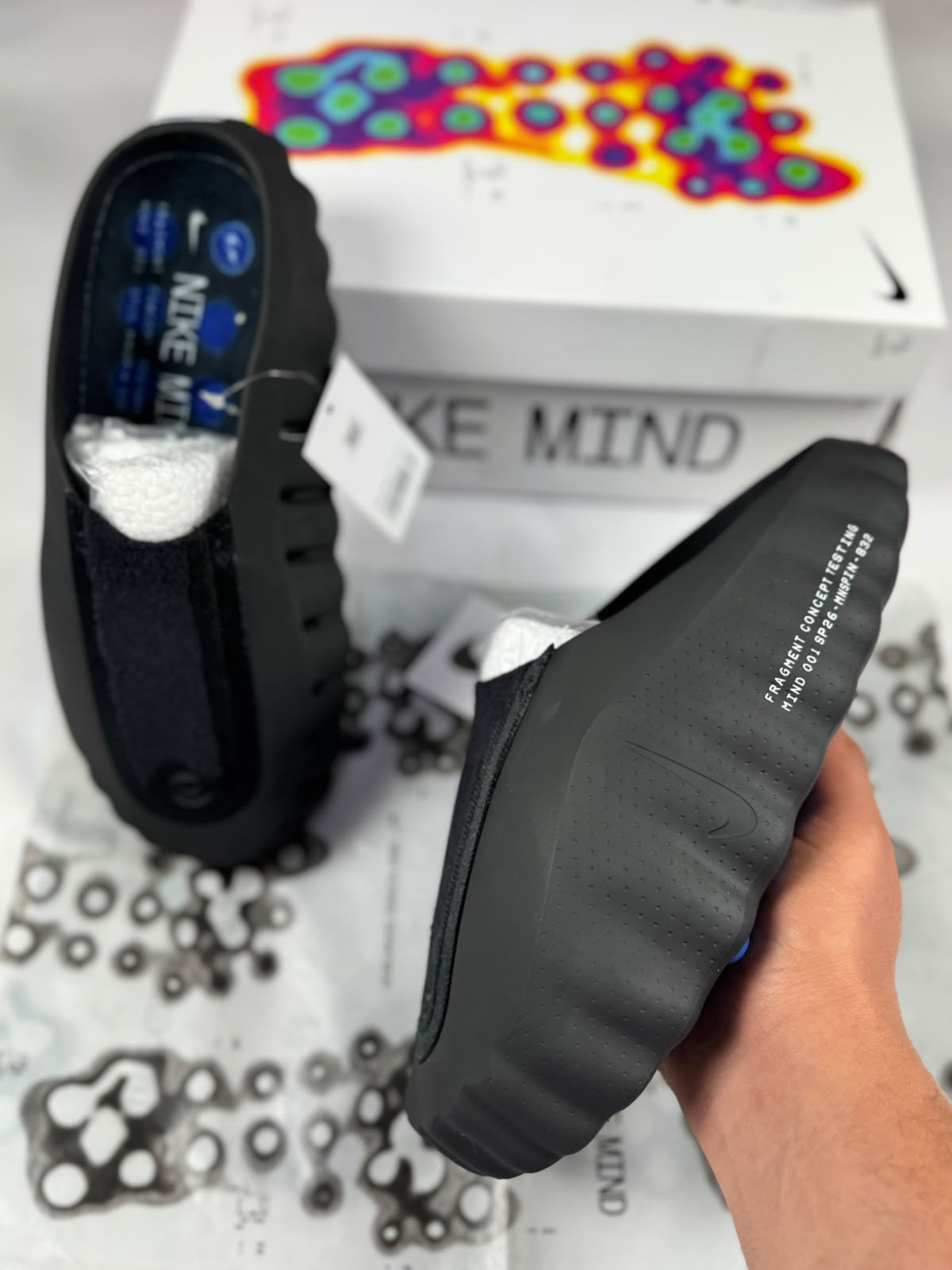 Chanclas Nike Mind 001 - Negras