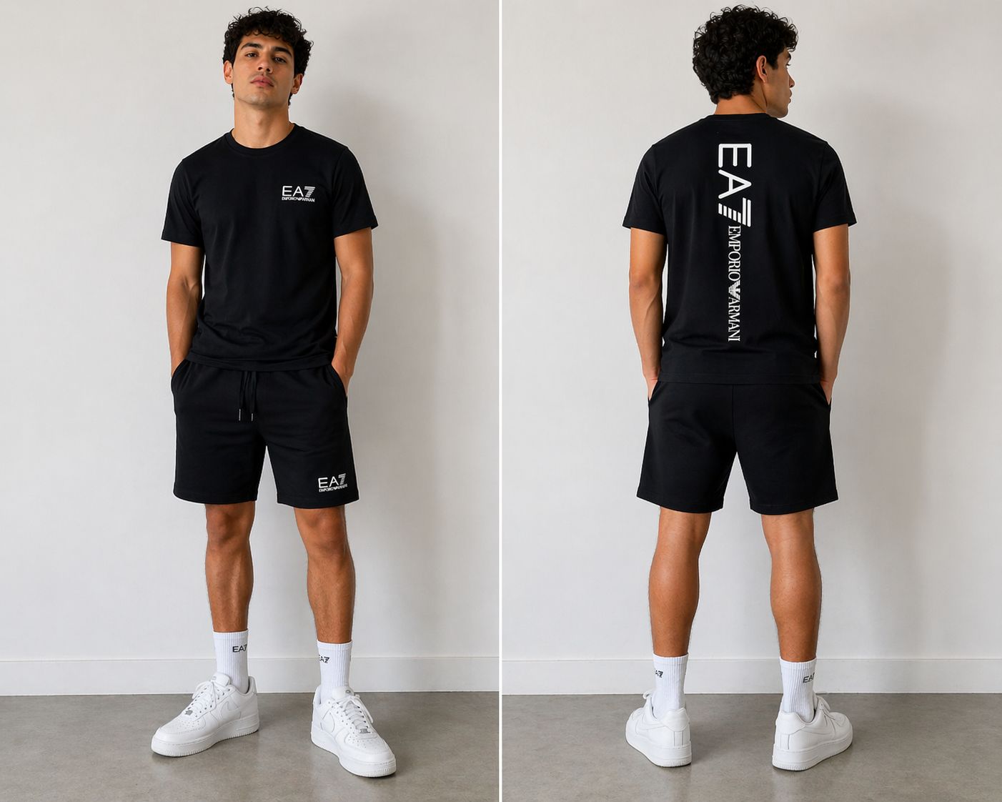 Conjunto Emporio Armani - Negro