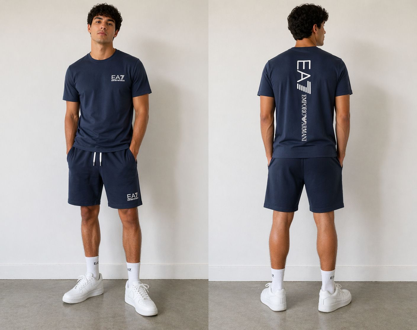 Conjunto Emporio Armani - Azul