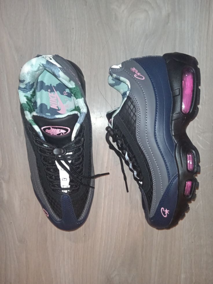 Air Max 95 - Gris con Azul
