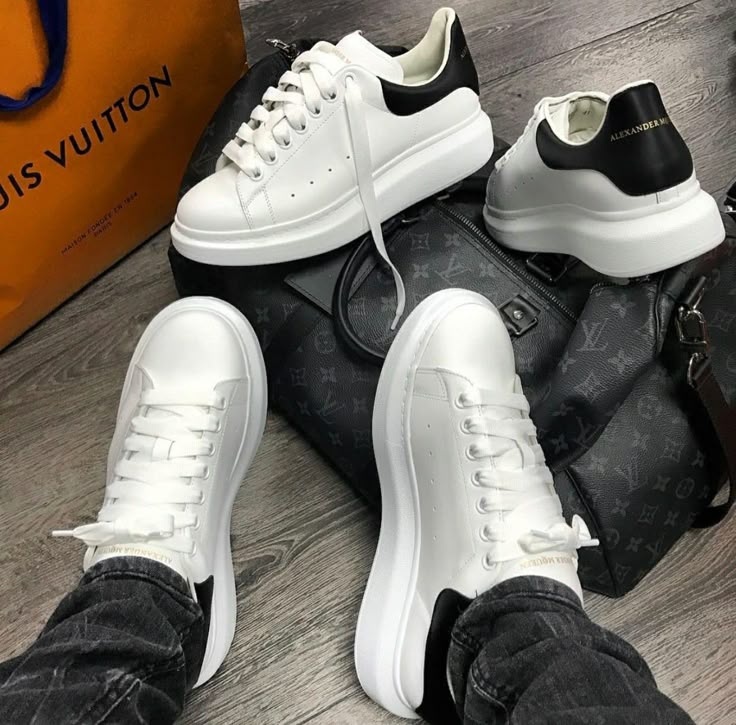 Zapatillas Alexander Mcqueen - Blanco con Negro