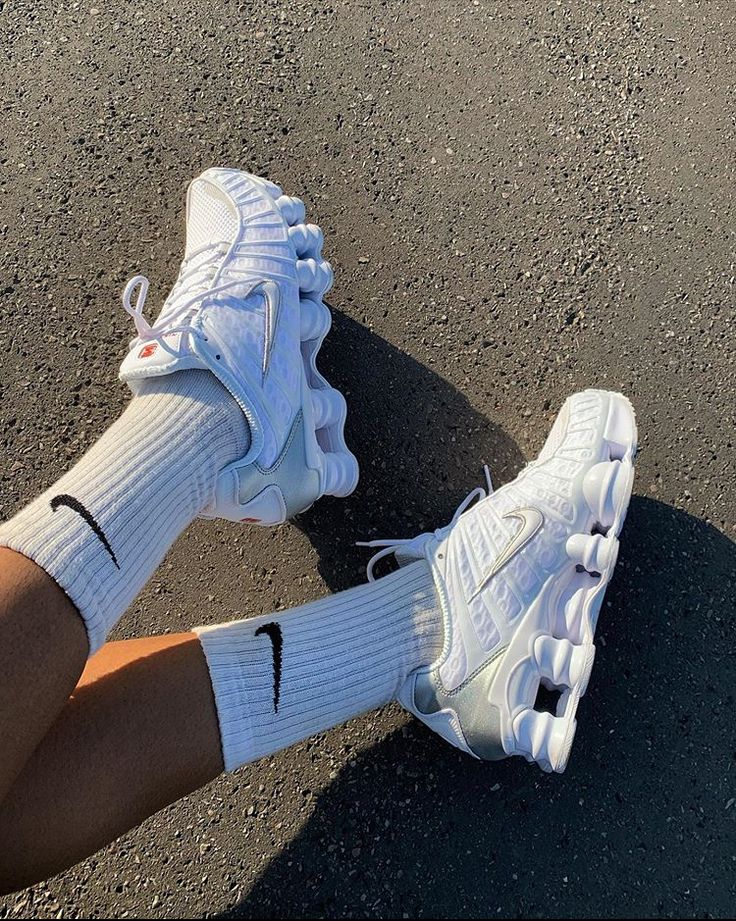 Zapatillas Nike Shox TL - Blanco