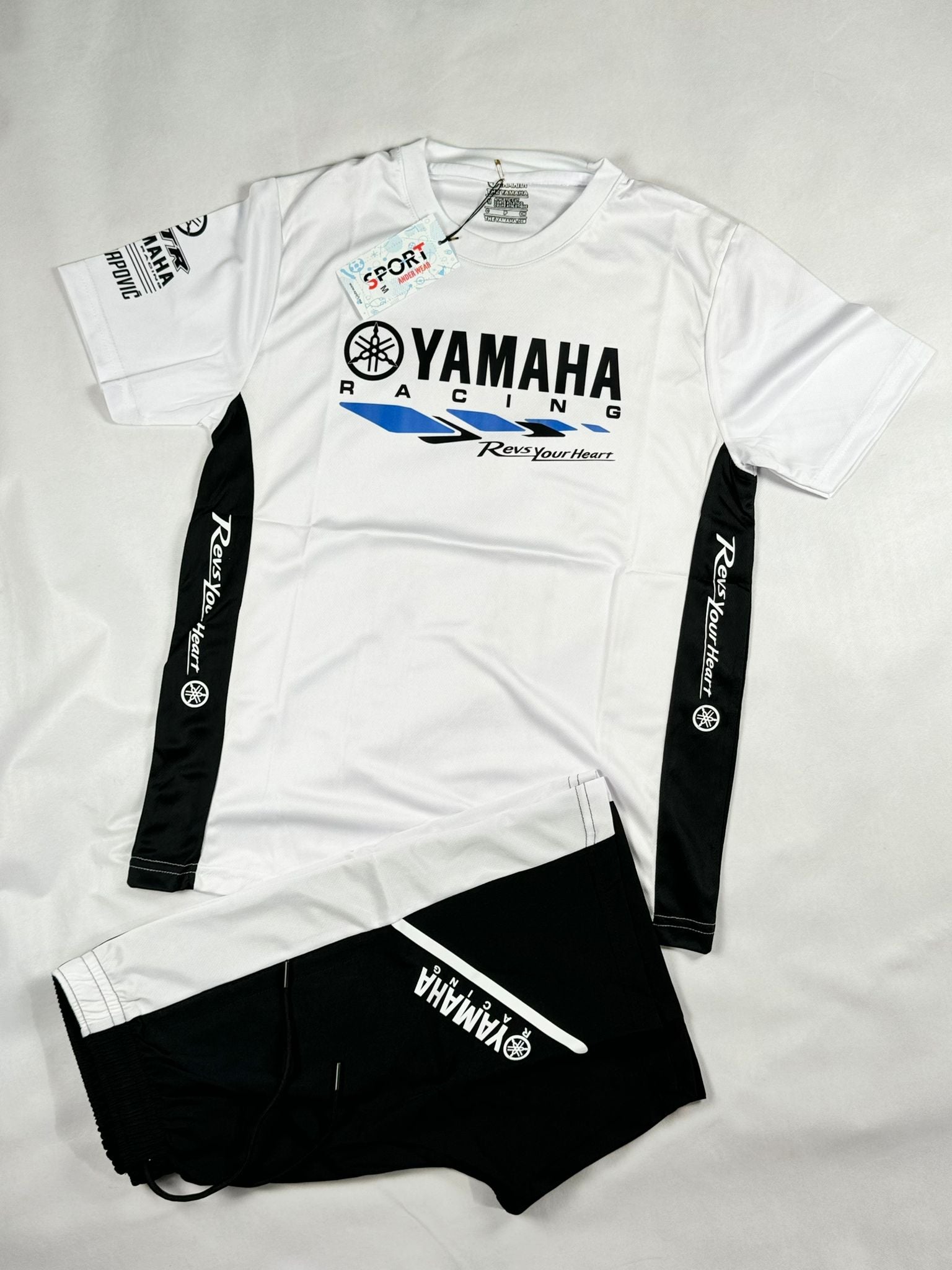 Conjunto de Verano Yamaha - Blanco con Negro